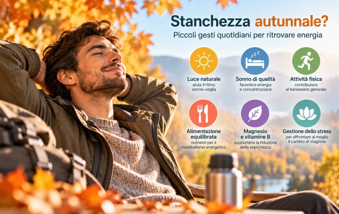 Stanchezza e cambio di stagione: perché in autunno ci sentiamo più stanchi?
