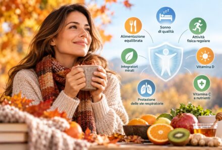 Cambio di stagione: come prepararsi all’autunno e sostenere le difese immunitarie